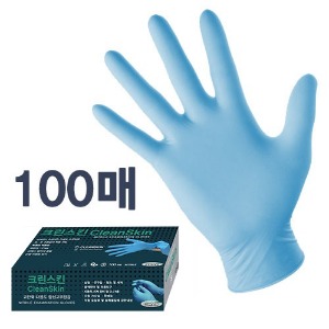 [크린스킨] 크린스킨 - 니트릴 블루 100매 (M) 차량용품 전문 종합 쇼핑몰 피카몰