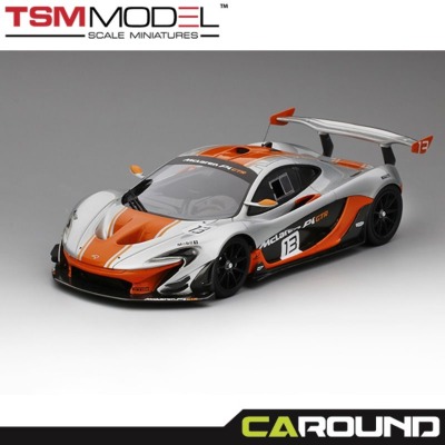 [미니지티]	TSM Model 1:18 맥라렌 P1 GTR No.13 2015 실버/오렌지 차량용품 전문 종합 쇼핑몰 피카몰